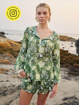 Essgee - Green Agathe Short