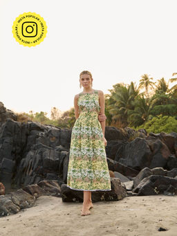 Essgee - Multi-Color Neyan Knot Dress