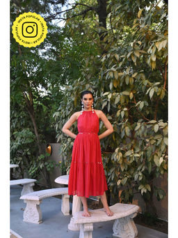 Essgee - Sade Dress-Red