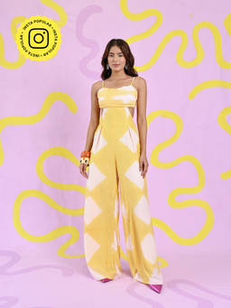 Fancy Pastels - Ocean Breeze Jumpsuit - Yellow
