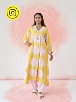 Fancy Pastels - Ocean Breeze Co-Ord - Yellow (Set of 2)