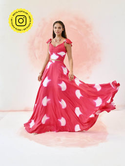 Fancy Pastels - Symphony Co-Ord - Red (Set of 2)