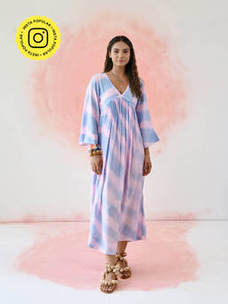 Fancy Pastels - Seashore Dress - Blue
