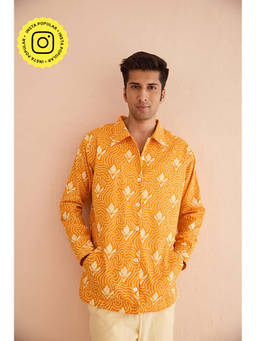 Fancy Pastels - Warm Sand Shacket Shirt