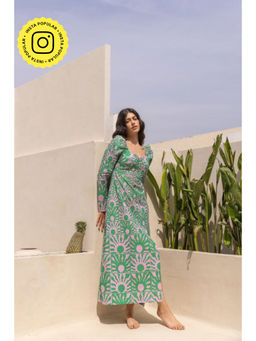 Fancy Pastels - Sunny Guava Maxi Dress