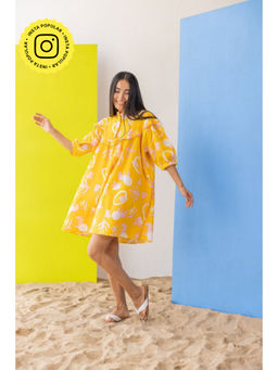 Fancy Pastels - Summer Sunrise Mini Dress