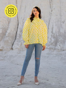 Fancy Pastels - Printed Delilah Shirt