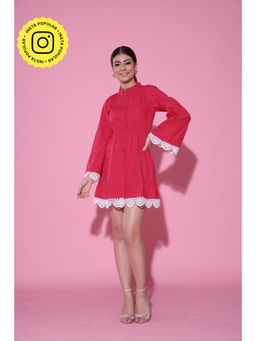 Gauri Designer Apparels - Womens Berry Blush Dress