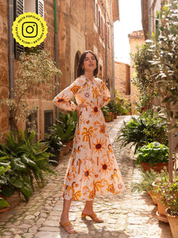 Happi Space - Tulum Dress In Athena Print