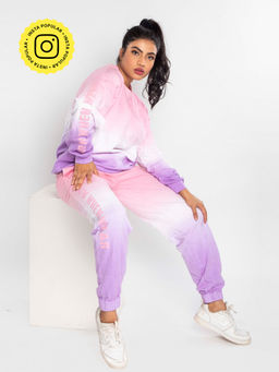 How When Wear - Lavender Tie Dye Sweatpants
