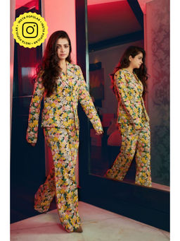 How When Wear - Floral Printed Trousers