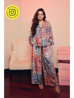 How When Wear - Abstract Printed Lounge Pants