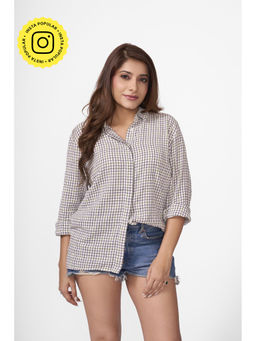 How When Wear - Wimbledon Long Sleeves Checks Shirt