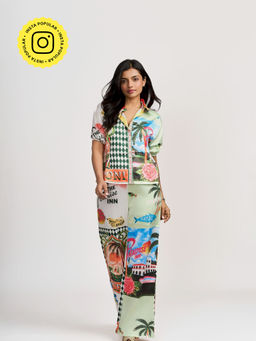 How When Wear - The Havana Printed Pant