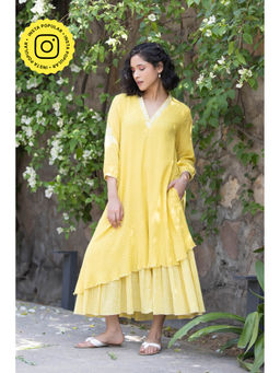 Karuna Khaitan - Dhvani Yellow Dress