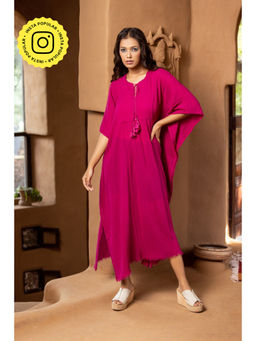 Karuna Khaitan - Pink Amara Kaftan Dress