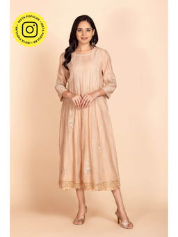 Karuna Khaitan - Women Beige Naazia Dress