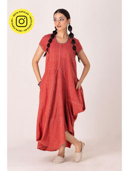 Karuna Khaitan - Red Terra Dress