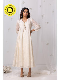 Karuna Khaitan - Nyssa Off White Dress