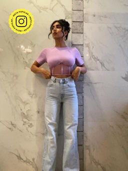 Lea Clothing - Twyla Mesh Corset Tee