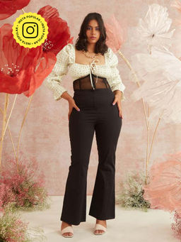 Lea Clothing - Percy High Waist Corset Pants