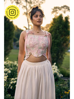 Lea Clothing - Patsy Floral Crop Top