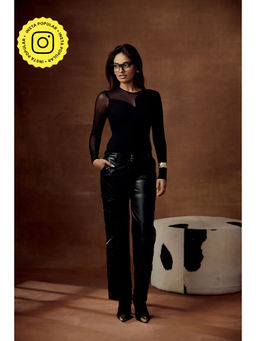 Lea Clothing - Sonnet Black Leather Pants
