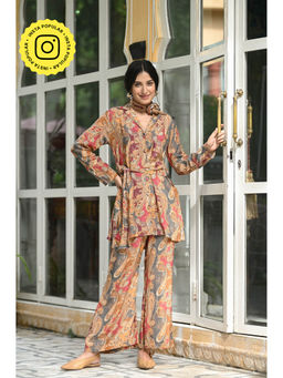 Mahee Jaipur - Ritz Brown Co-Ord (Set of 2)
