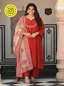 Red color option, Currently selected