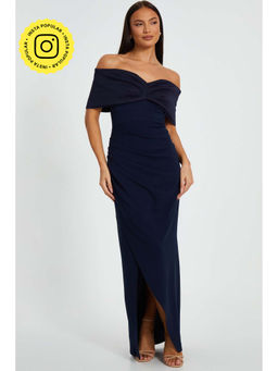 Quiz Clothing - Navy Blue Women Bodycon Dress