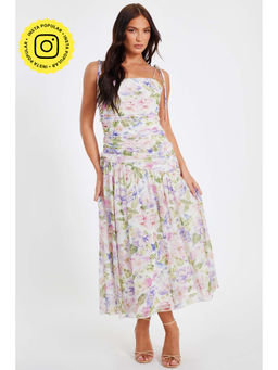 Quiz Clothing - Multi-Colour Women Maxi Dress