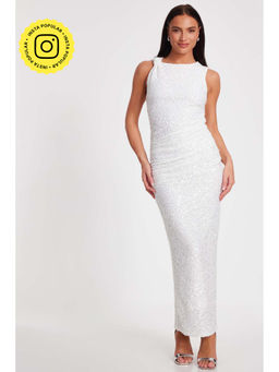 Quiz Clothing - White Women Bodycon Dress