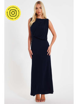 Quiz Clothing - Navy Blue Women Bodycon Dress