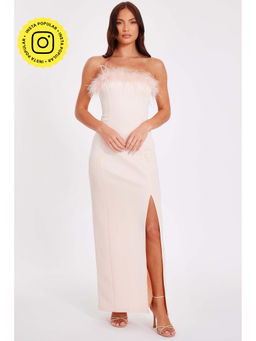 Quiz Clothing - Peach Women Bodycon Dress