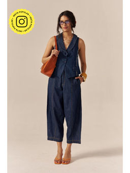 SPACE - Blue Hour Blue Shirt With Pant