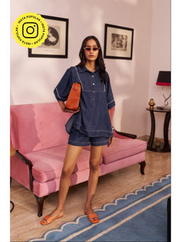 SPACE - Bora Bora Blue Shirt With Shorts