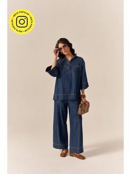 SPACE - Gelato Blue Shirt With Pant