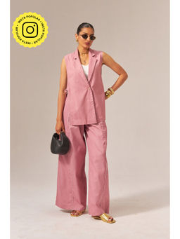 SPACE - Phool Pink Waistcoat And Pant Set