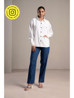 SPACE - White Space Shirt With Pant
