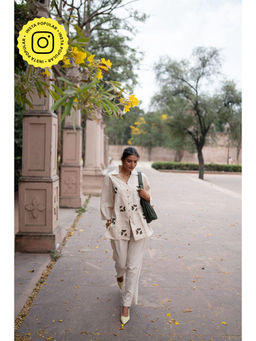 SPACE - Zanzibar White Shirt With Pant