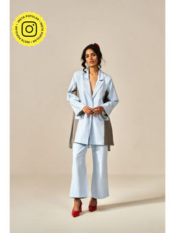 SPACE - The Riri Blue Blazer And Pant Set
