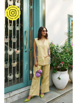 SPACE - The Nun-Kun Yellow Shirt With Pant