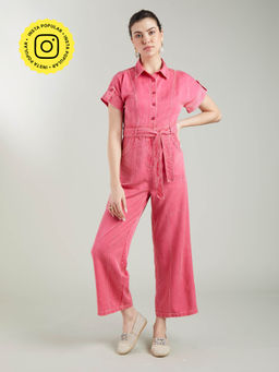 Style Island - Adele Pink Jumpsuit (Set of 2)