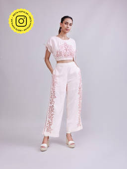 Style Island - Pink Blossom Pant