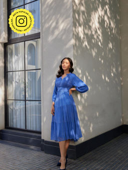 Style Island - Georgia Lurex Dress for Women