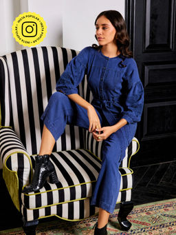 Style Island - Mia Embroidered Jumpsuit (Set of 2)