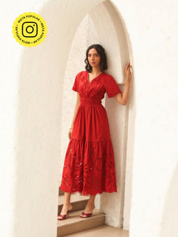 Style Island - Ava Red Dress