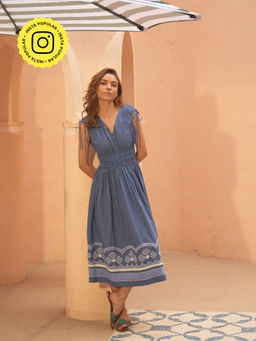 Style Island - Hailey Blue Dress