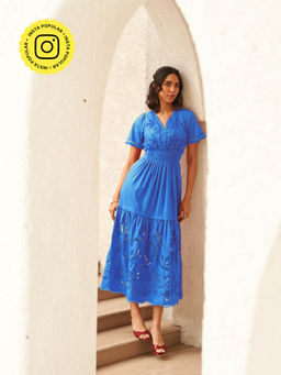 Style Island - Ava Blue Dress