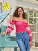 Pink color option, Currently selected